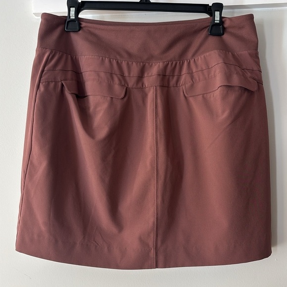 Athleta Soho Skort Skirt in Mineral Brown 12 - Picture 7 of 8